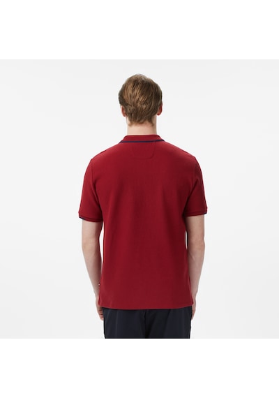 Nautica Erkek Bordo Regular Fit Polo Yaka T-shirtdüzk65348t
