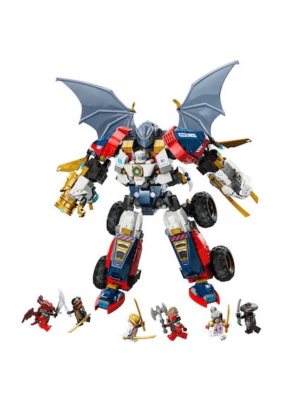 LEGO® NINJAGO® Zane’in Ultra Kombo Mech’i 71834 - 9 Yaş ve Üzeri Çocuklar için 4’ü 1 Arada Yaratıcı Oyuncak Yapım Seti (1187 Parça)
