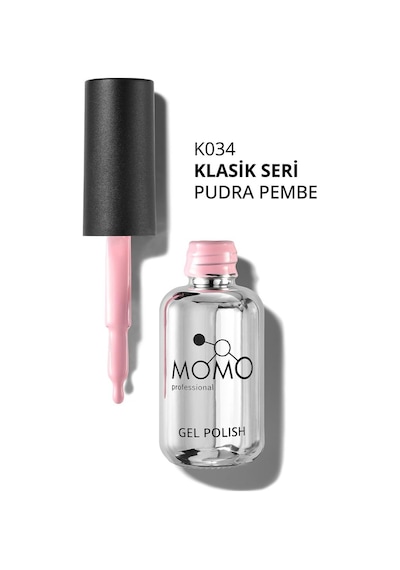 Kalıcı Oje K034, Pudra Pembe, 4 Ml Diğer