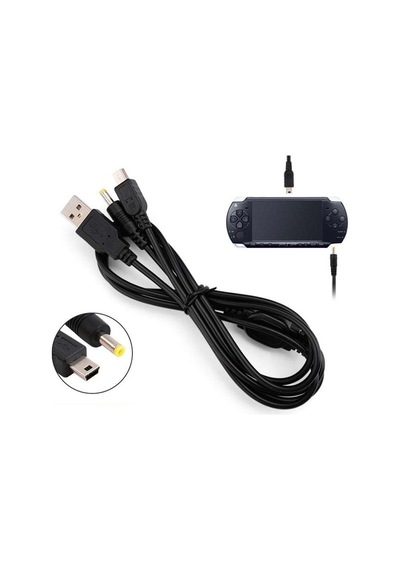 Psp Şarj Ve Data Kablosu Psp 1000 2000 3000 E1004 Uyumlu Psp Usb Kablo