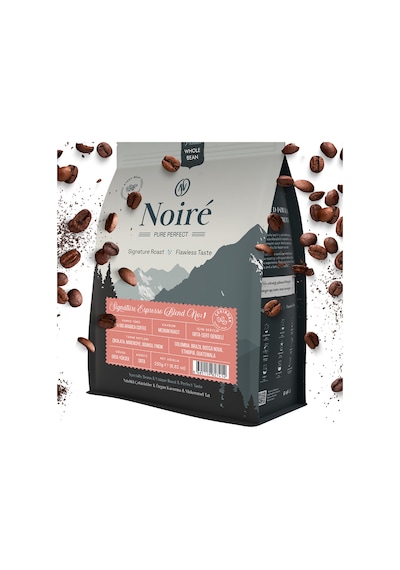 Noire Signature Espresso Blend 1 250g %100 Arabica Blend Çekirdek