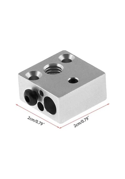 Creality Ender 3-Cr10 Isıtma Bloğu 3mm Termistör Uyumlu(300 Derece)