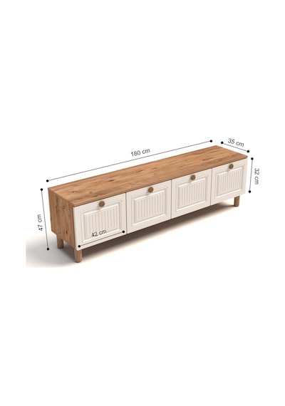 Bohem 180 Cm Mdf Kapak Tv Ünitesi Çam