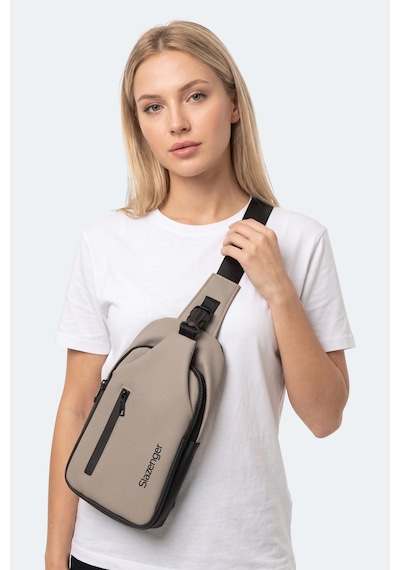Slazenger Lorıs Unisex Gri Çapraz Çanta