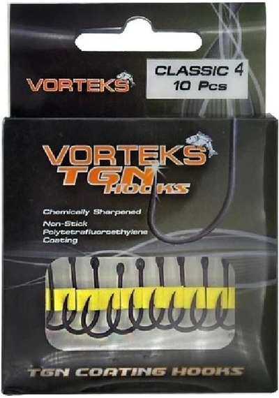 Vorteks 67810 Classic Tgn Sazan İğnesi 10 Lu Paket No:2 - Standart
