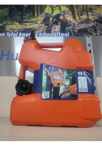 Benzin Bidonu Husqvarna 15 Litre Turuncu