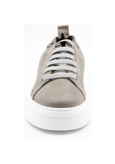 Freefoot 221150 Nubuk Açık Gri Kadın Sneaker 001