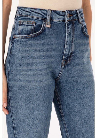 U.s. Polo Assn. Kadın Mavi Pantolon Jean 50310126-dn0022 Mıd Blue