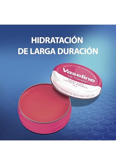 Vaseline Lip Therapy Rose Dudak Bakım Kremi 20 G