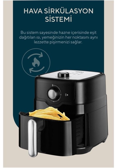 Sinbo Sco-5055 4.5 Lt Yağsız Fritöz Teşhir