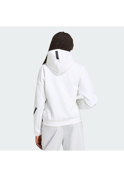 Adidas Z.n.e. Full Zip Kadın Sweatshirt C-adıkf6326b30a00 Beyaz