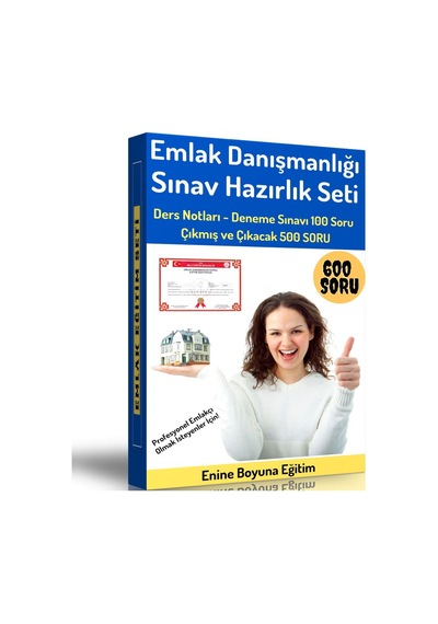 Emlak Danışmanlığı Sınav Hazırlık Seti