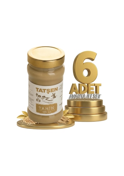 Tatşen Tahin 6x300 Gr Cam