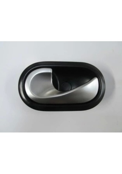Renault Symbol 2009-2012 Thalia Sedan Ön Kapı İç Açma Kolu Sol Siyah Elceği Gümüş Gri Oem No: 820