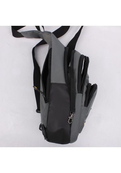 Bagacar Mega Model 1006 Gri Unisex Body Bag Omuz Çantası