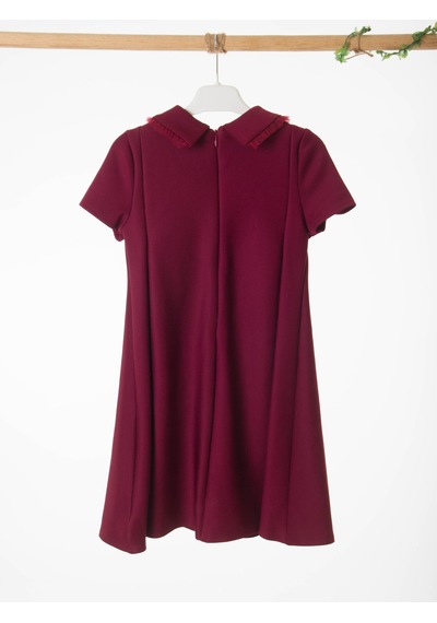 Xo Kids Kız Çocuk Elbise 4-8 Yaş 9095 Mor