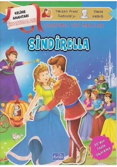 Sindirella - Çıkartmalı Peri Masalları- Parıltı Yayınları
