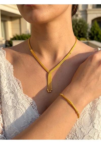 8 Ayar Düz Kalze Set