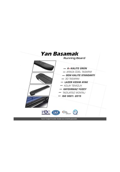 Audi Q3 8u Newline Aluminyum Yan Basamak 173 Cm 2011-2018