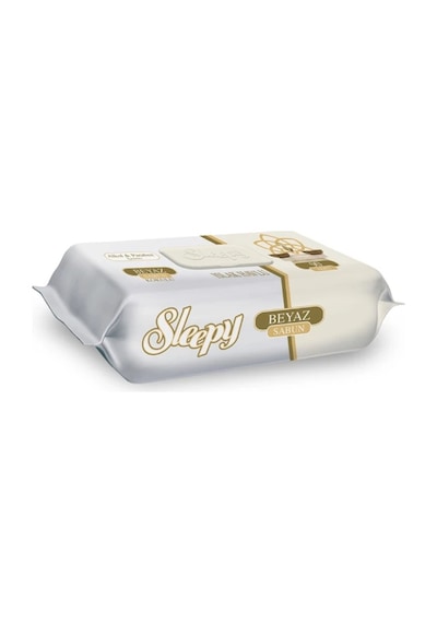 Sleepy Beyaz Sabun Kokulu Islak Havlu 90'lı