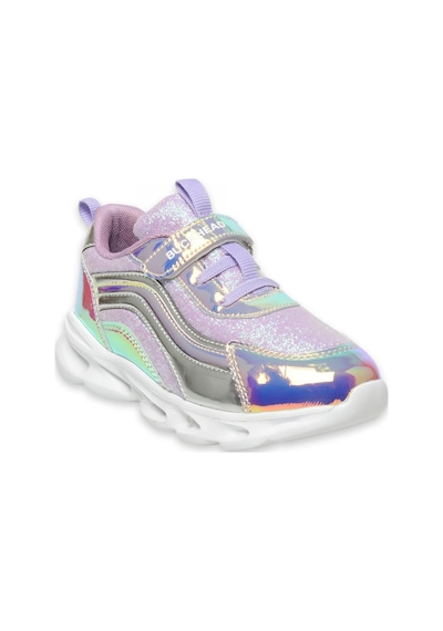 Buckhead Buck4430 Glossy Shiny Işikli Günlük Lila Kız Çocuk Spor Ayakkabı Pembe