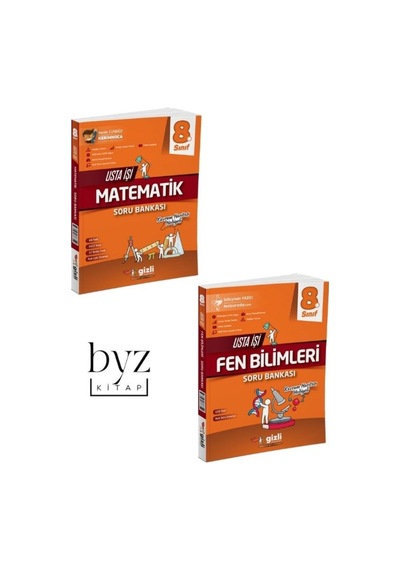 8.sınıf Matematik- Fen Bilimleri Usta İşi Soru Bankası