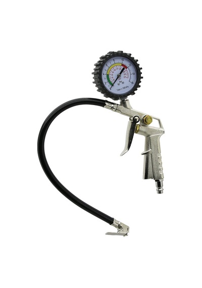 Dmax Dmx-4115 Tabancası 1/4 Rekor 12 Bar Basınçlı Saatli Hava Ölçme Lastik Şişirme