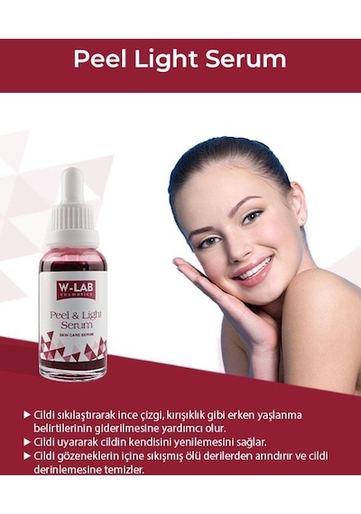 W-Lab Cosmetics Peel & Light Serum 30 ML