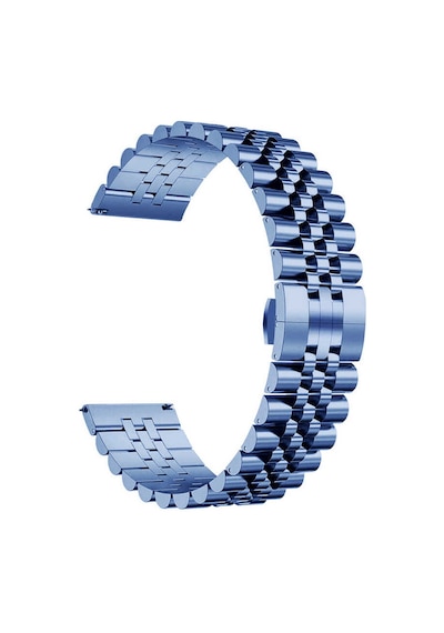 Huawei Gt2 46mm Uyumlu Krd-36 22mm Metal Zore Kordon-lacivert