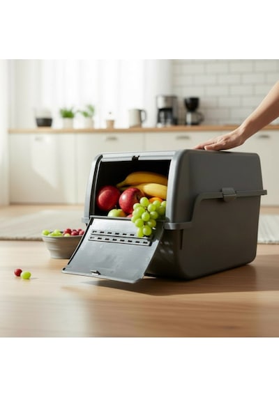 Technow Motek Mt-40 S-box 8 Litre Çok Amaçlı Organizer Düzenleyici Antrasit 1 Adet Gri