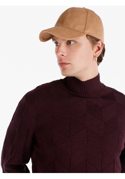 Colin's Colins Regular Fit Balıkçı Yaka Mor Erkek Kazak Cl1065745 Mor