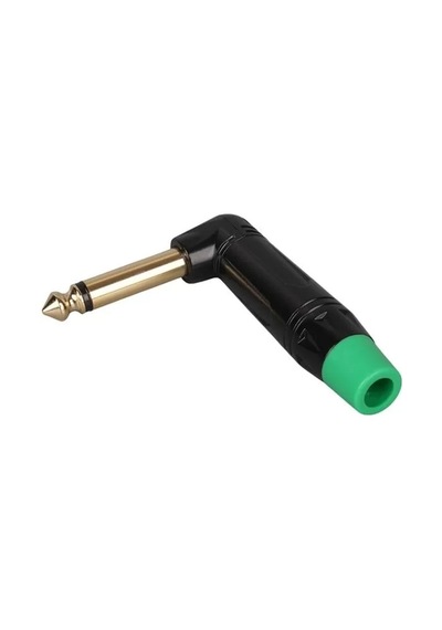 6.3 Mm Mono L Tip Plastik Gövde Metal Uç Gitar Jack Fiş
