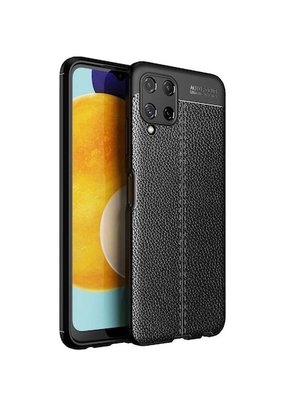 Goocamp Galaxy Uyumlu M32 Kılıf Niss Silikon Kapak - Siyah Siyah