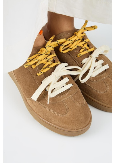 Manijero Krahe Barbella 2 Kadın Hakiki Deri Üç Ayrı Alternatif Bağcıklı Kum-ekru Sneakers Manijero Krahe Barbella 2 Kadın Hakiki Deri Üç Ayrı Alternatif Bağcıklı Kum-ekru Sneakers