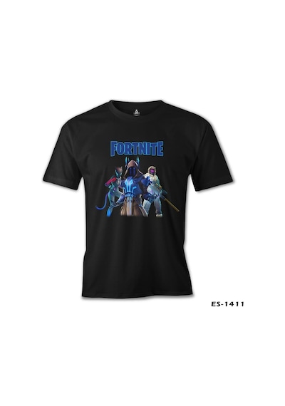 Fortnite - Ice King Siyah Erkek Tshirt