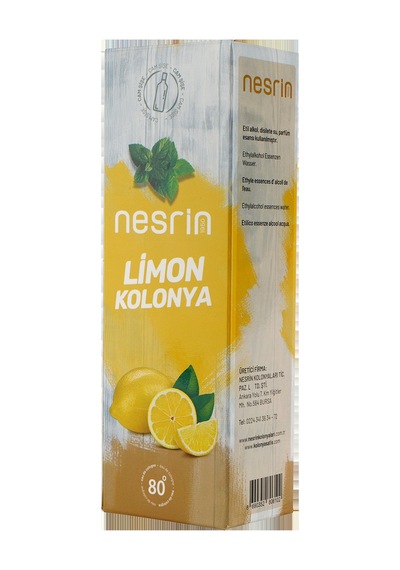 Nesrin 250 Ml Cam Şişe Kolonya Limon Kolonyası - Md86906103
