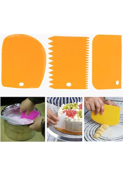 Sıvı Yağ Süzgeci + Hamur Şekillendirici 2'li Set Mutfak Pratik Araçlar 7f3x2a Plastik Diğer
