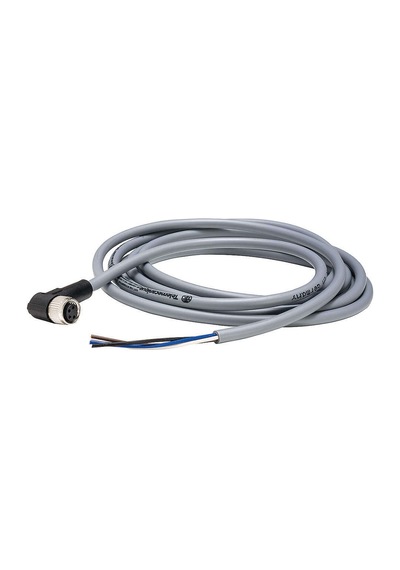 Telemecanique Xzcpv1041l5 ,açılı/m8/4pin/dişi Pvc-5mt Sensör Kablo