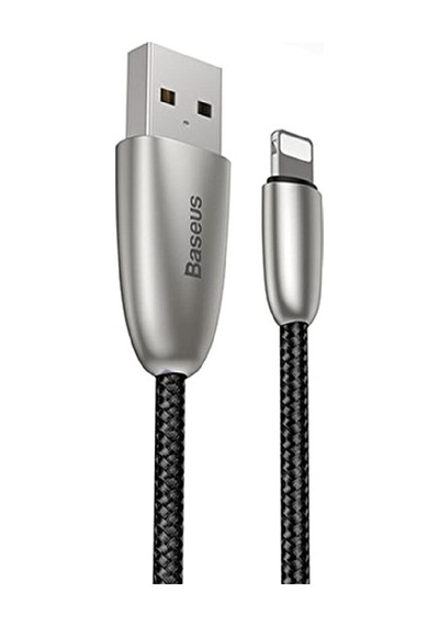 Torch Serisi Alüminyum Alaşım Örgü Tasarım 1.5a 2 Metre Lightning İle Uyumlu Data Ve Şarj Kablo Standart
