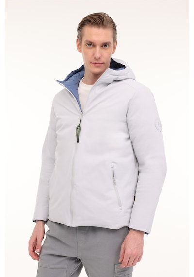 Lumberjack Ml Lucas Coat 1n55 4pr A Grı Erkek Mont 000000000101813675 Gri-k Mavı Gri - Koyu Mavi