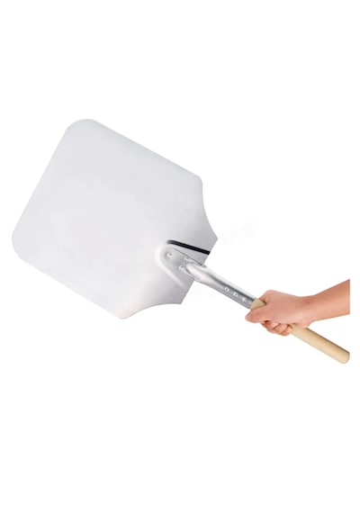 Pizza Küreği Alüminyum 73cm - Hamur Küreği Gümüş