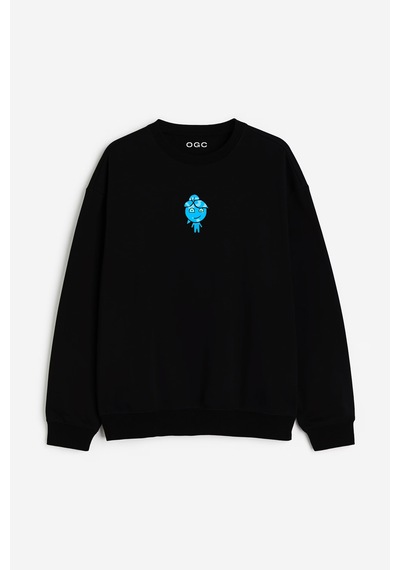 Ogc Ateş V Su Kombin Sweatshirt Siyah