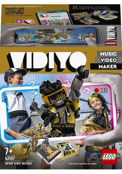 LEGO® Vıdıyo 43107 Hiphop Robot Beatbox Yapım Seti 73 Parça