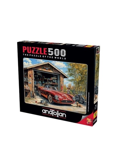 Puzzle - Klasik Tutkusu,500 Parça Puzzle, 3644