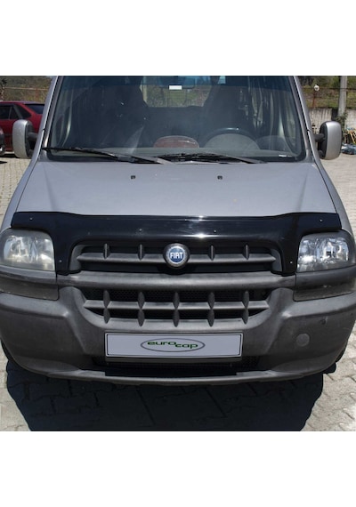 Eurocap Fiat Doblo Ön Kaput Koruyucu Rüzgarlık 3Mm Abs 2000-05