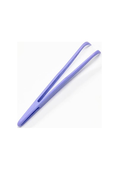 Koodmax Hassas Elektronik Ve El Sanatları Tamir Cımbızı Sert Plastik 11cm Kavisli Cımbız Mor