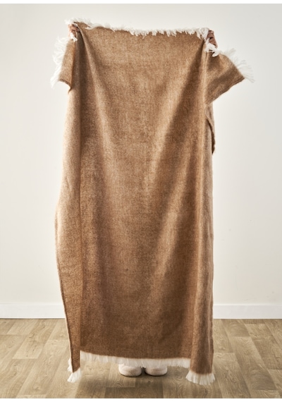 Cozy Akrilik Tv Battaniyesi Bej 130x170 Cm