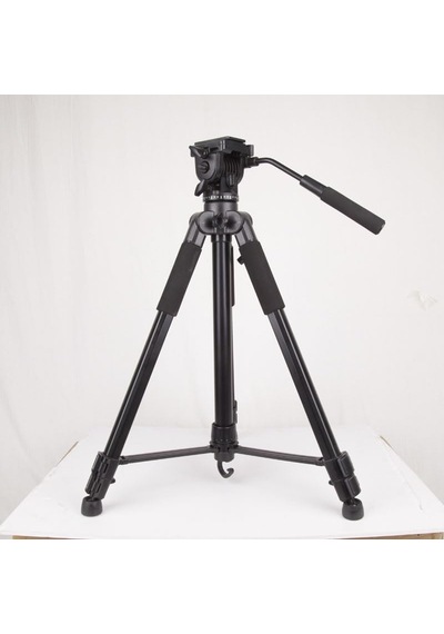 688 Profesyonel Fotoğraf Video Tripod 1.70 Metre Su Terazili Ve Asansörlü Taşıma Çantalı Full Set Diğer
