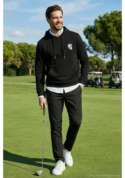 Buratti Erkek Sweat 6141006b Siyah Siyah
