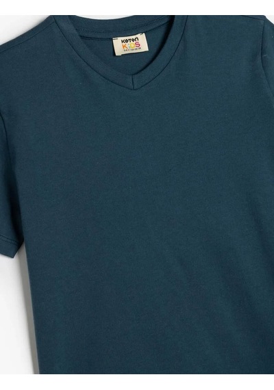 Koton Pamuklu Basic Lacivert Erkek Çocuk T-shirt 5skb10022tk Lacivert Koton Pamuklu Basic Lacivert Erkek Çocuk T-shirt 5skb10022tk Lacivert